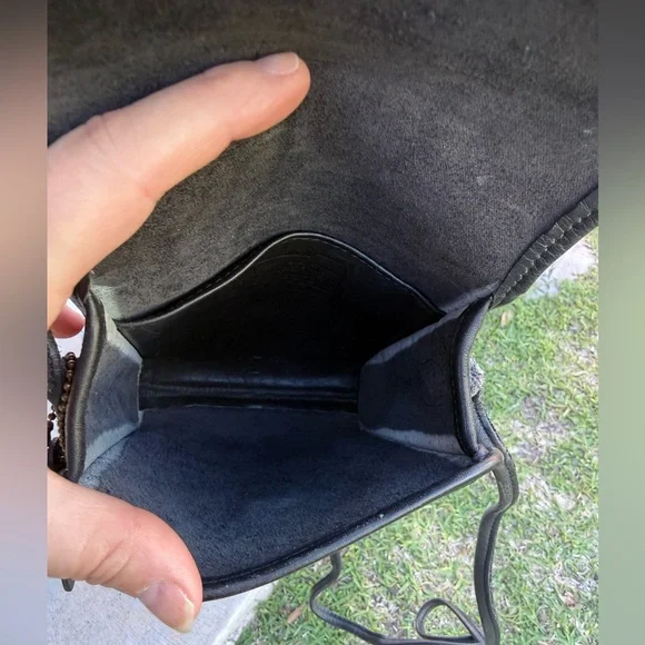 Vintage Coach Scooter crossbody - style 9893 - Picture 7 of 9